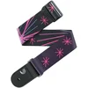 Image de D'Addario 50RUN80 Outrun Polyester Gitaarband Neon Stars