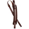 Image de D'Addario 19JL01 John Lennon Selmer Strap Signature Gitaarband Bruin