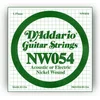 Image de D'Addario NW054 nikkel omwonden enkele snaar - Enkele snaar voor gitaar