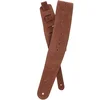Image de D'Addario 25PRF05 Vented Leather Guitar Strap Gitaarband Honey Suede Apache