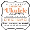 Image de D'Addario Ukulele snaren EJ65B Baritone Nylon 28-34-30-35 - Snaren