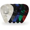 Image de D'Addario 1CAP2-25 Assorted Pearl Celluloid Guitar Picks Plectrums voor gitaar, Light (25 stuks)