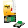 Image de Post-it(r) Index Standard, Green, 25.4 X 43.2 Mm, 50 Tabs / Dispenser