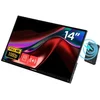 Image de Verbatim Draagbare Touchscreen Monitor 14 Fhd Met 5000 Mah Powerbank