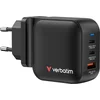 Image de Verbatim Mini Gan 70W Wandlader 2Xusb-C Pd 1X Usb-A Qc
