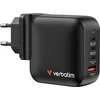 Image de Verbatim Mini Gan 100W 3Xusb-C Pd 1X Usb-A Wandlader Voor Telefoons