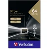 Image de Verbatim Micro SDXC Pro+ 64GB Class 10 UHS-I incl Adapter