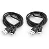 Image de Verbatim Sync&Charge Lightning - Micro-B 30cm kabel Zilver(#48874)