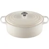 Image de Le Creuset Braadpan Ovaal Signature Meringue - ø 31 cm / 6.3 Liter