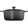 Image de Le Creuset Signature stoofpan rond 28cm - 6,7L thyme