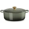 Image de Le Creuset Signature stoofpan ovaal 31cm - 6,3L thyme