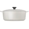 Image de Le Creuset Gietijzeren Braadpan Tradition Ovaal 27 Cm Creme
