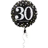 Image de Amscan - Folieballon 30 Jaar Sparkling Celebrations Goud 43 cm