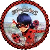 Image de Amscan - Miraculous - Lady Bug - Folie ballon - 43cm - Leeg - 1 Stuks