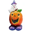 Image de Amscan - Airloonz folieballon Pompoen en Geest - Halloween - Halloween Decoratie - Halloween Versiering - Halloween Ballonnen