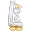 Image de Amscan - Airloonz Love Wedding - 73 x 147 cm