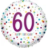 Image de Folieballon 60  Happy Birthday’ Multicolor - 43 cm