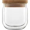 Image de Luigi Bormioli Stapelbare Bowl in Borosilicaatglas met Bamboe Deksel 33cl - 9xH10,3cms - 4 stuks