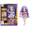 Image de Rainbow High Pretty in Paris-modepop Violet Willow (paars) van 28 cm met statementoutfit, stijlvolle handtas, speelgoed of cadeau voor meisjes, kinderen van 4-12 jaar