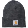 Image de Carhartt Muts Acrylic Watch Hat Coal Heather grijs - Beanie