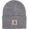 Image de Carhartt Muts Acryl Watch Hat Unisex - Grijs - One Size