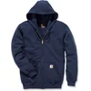 Image de Carhartt Midweight Zip Hooded Sweatshirt New Navy Heren Size : S