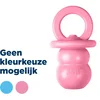 Image de Kong Puppy Binkie S - Kauwspeelgoed - 19 cm x 10 cm x 6.35 cm - Groen/Wit