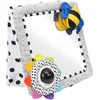 Image de Sassy - Vloerspiegel Baby - Zachte frame - Met bij en Tracker bal - See Me Floor Mirror