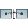 Image de Fellowes Vista - Monitor arm - Dubbel - 2 schermen - Klem - Zwart