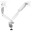 Image de Fellowes Platinum - Monitor arm - 2 schermen - Tot 8 kg - Tot 32 inch - Gasveer - USB - Wit