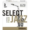 Image de D'Addario Woodwinds Organic Sel. Jazz Filed Alt 3S, Soft, 10er-Packung - Riet voor altsaxofoon