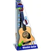 Image de Bontempi Houten Gitaar Met 6 Snaren En Schouderband 75 Cm
