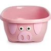 Image de Prince Lionheart Tubimal® Met Hangmat |Baby & Peuter Badje| Opbergruimte Met Deksel | Stapelbaar | Herbruikbaar - Roze Varken