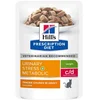 Image de Hill's Prescription Diet C/D Urinary Stress Urinary Care + Weight Care Maaltijdzakjes - Kattenvoer - Kip 12x85 g