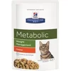 Image de Hill's Prescription Diet Feline Metabolic Weight Management -  12x 85 gr natvoeding.