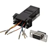 Image de StarTech DB9 naar RJ45 modulaire adapter - F/F