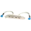 Image de StarTech.com USBPLATE4 kabel-connector