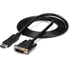 Image de DisplayPort to DVI Adapter Startech DP2DVIMM6 (1,8 m) Black 1.8 m