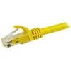 Image de StarTech.com 15m RJ45 UTP Cat6 Gigabit Netwerkkabel zonder Uitsteeksels Geel