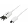 Image de 2m White Micro USB Cable - A to Micro B