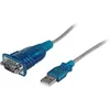Image de StarTech 1-poorts USB-naar-RS232 DB9 seriële adapterkabel - M/M