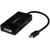 Image de Startech Mini Displayport naar VGA DVI of HDMI adapterkabel zwart