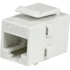 Image de StarTech Witte Cat 6 RJ45 Keystone jack-netwerkkoppeling - F/F