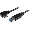 Image de StarTech Slanke Micro USB 3.0 kabel haaks naar links 50cm