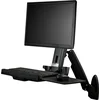 Image de StarTech Zit-sta bureau werkplek - tot 24 inch monitor - wand