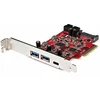 Image de StarTech 5 poorts USB PCIe Kaart - 10Gbps 2xUSB/1xUSB-C,1x IDC