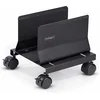 Image de StarTech.com CPU Houder op Wielen, Verrijdbare Computer Beugel, Max Draagvermogen 21kg, Verstelbare PC Beugel, Computer Vloerstandaard met Wielen, Stalen CPU Standaard