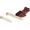 Image de StarTech.com 10P6G-PCIE-SATA-CARD - Controller voor opslag SATA 6Gbs - laag profiel - PCIe 2.0 x2