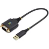 Image de StarTech.com 30cm USB naar Serieel Adapter/Converter Kabel, COM Retention, FTDI, DB9 RS232, Verwisselbare DB9 Schroeven/Moeren