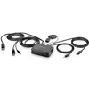 Image de StarTech.com C2-D46-UAC-CBL-KVM KVM-switch Zwart